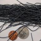 DARK GRAY MATT - 150 Inches French Metal Wire Gimp Coil Bullion Purl - Smooth Regular - 3.80 Meters